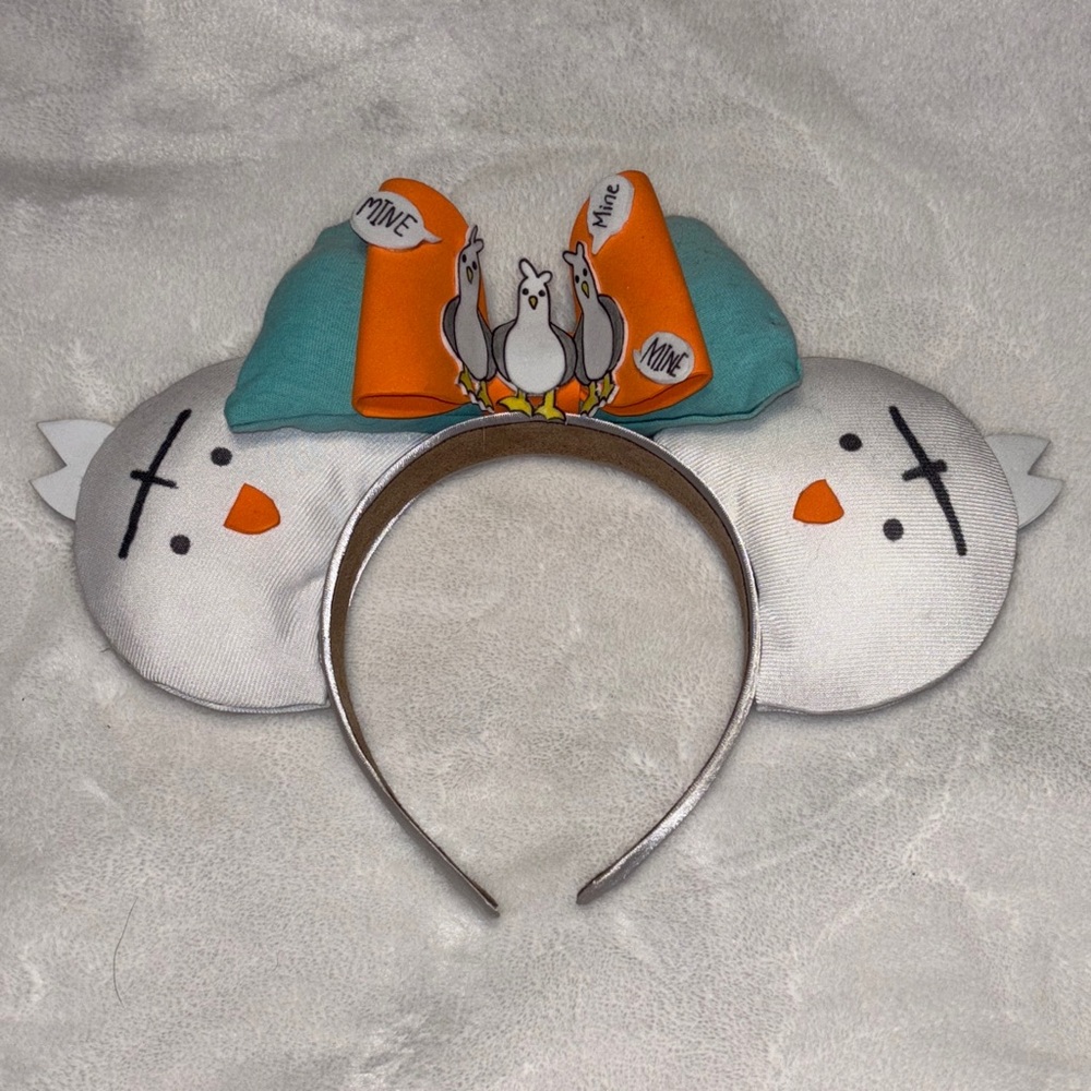 Homemade DIY Cute Seagull Themed Disney Headband